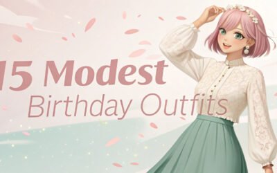 15 Adorable Modest Fashion Outfits for Your Birthday Celebration in 2025!
