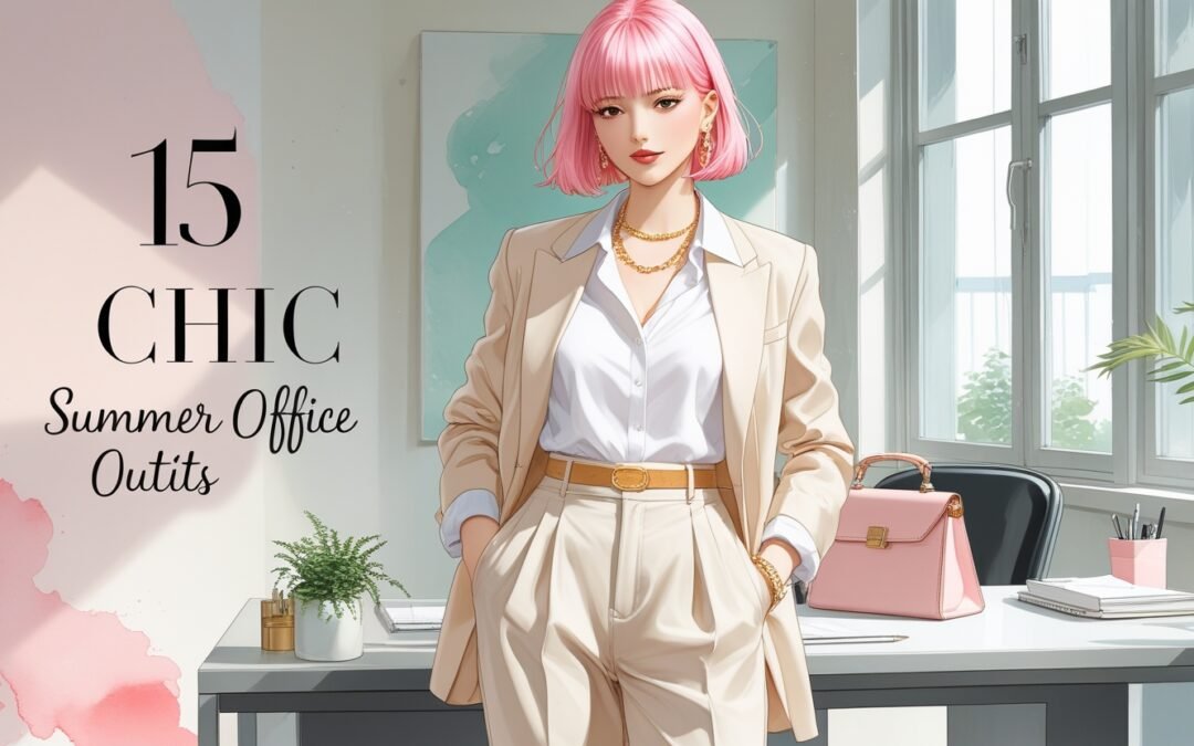 15 Effortlessly Chic Summer Office Outfits That Keep You Cool & Professional